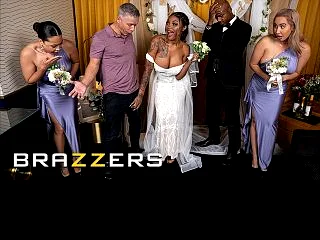 BRAZZERS - A csábító menyasszony, a kemény hajú lány nem tud ellenállni a kísértésnek — még az esküvője napján sem